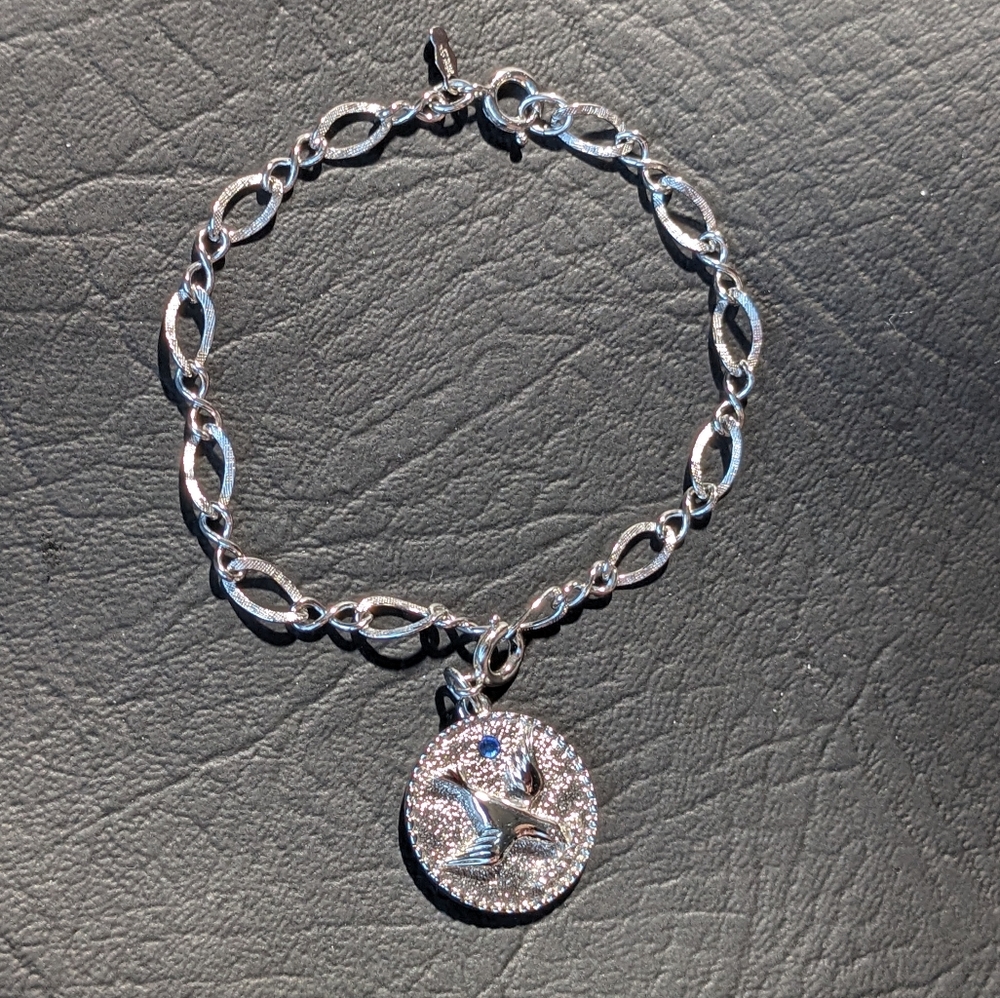 Sarah Coventry Sterling Silver Chain Bracelet Vintage - Picture 5 of 5